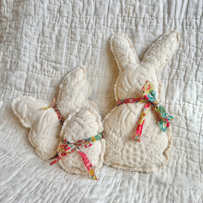 BRUSHED CHENILLE  & LIBERTY FLORAL EASTER SET